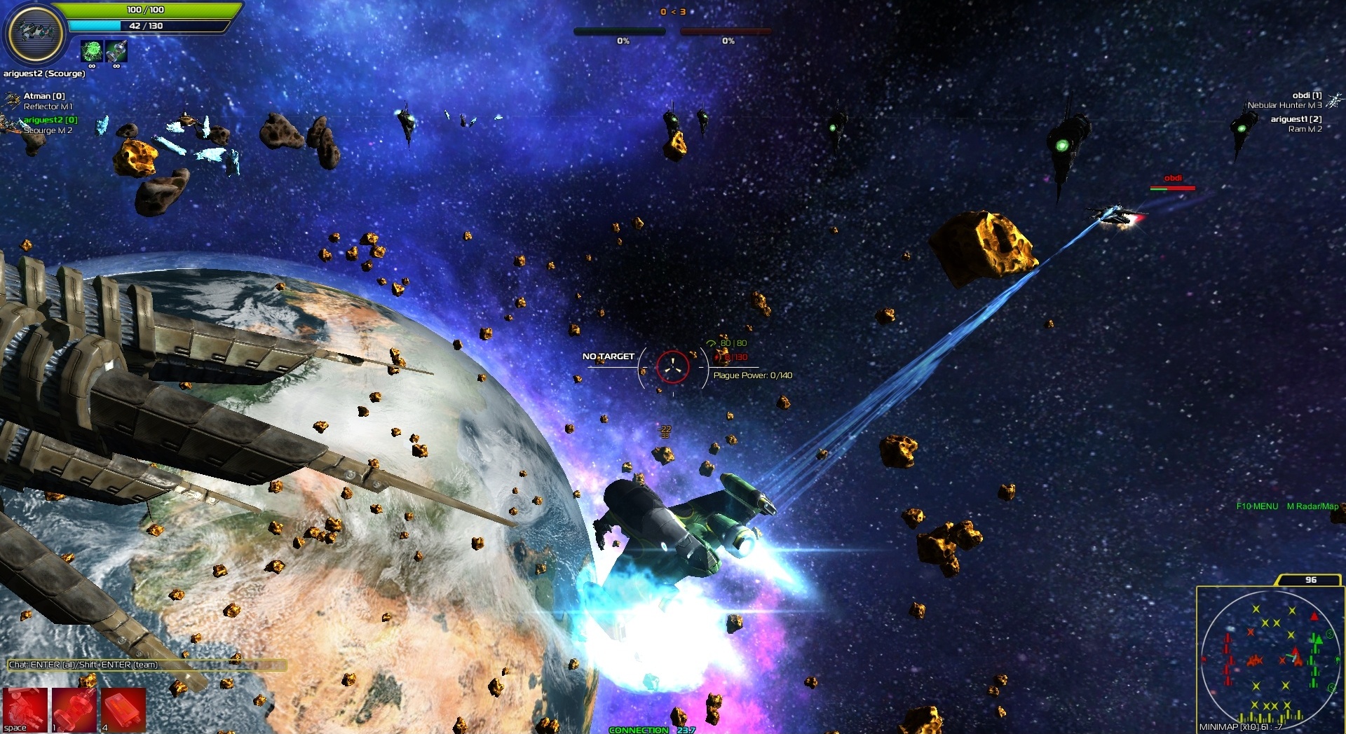 Cannons Lasers Rockets 