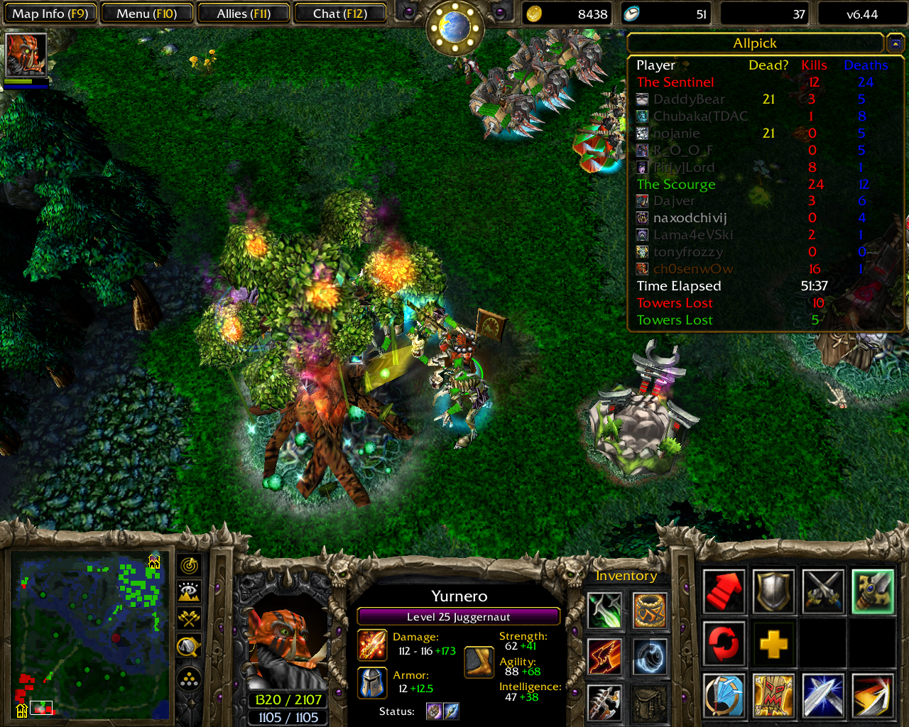 Dota Warcraft III 
