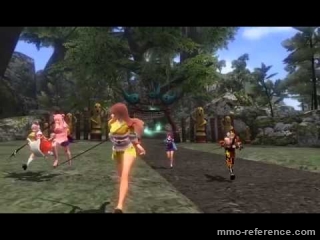 Vidéo Onigiri - Environnement du mmo manga pour Ps4, Xbox One et Pc